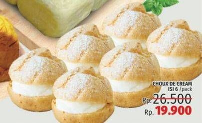 Promo Harga Choux 6 pcs - LotteMart