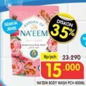 Promo Harga NAEEM Body Wash All Variants 400 ml - Superindo