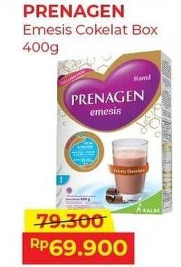 Promo Harga PRENAGEN Emesis Velvety Chocolate 400 gr - Alfamart