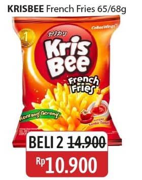 Promo Harga Krisbee French Fries 68 gr - Alfamidi