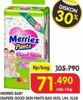 Promo Harga Merries Pants Good Skin M50, L44, XL38  - Superindo