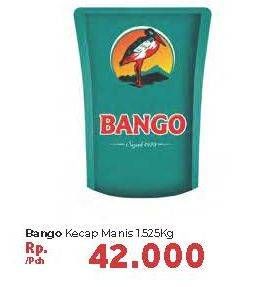 Promo Harga BANGO Kecap Manis 1525 ml - Carrefour