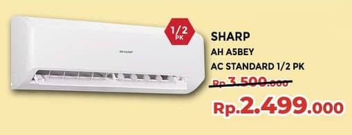 Promo Harga Sharp AH-A5BEY Air Conditioner Garuda Series  - Yogya