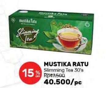 Promo Harga MUSTIKA RATU Slimming Tea 30 pcs - Guardian