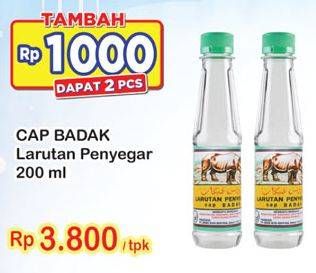 Promo Harga CAP BADAK Larutan Penyegar 200 ml - Indomaret