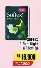 Promo Harga Softex Daun Sirih Wing 42 Cm 8 pcs - Alfamart