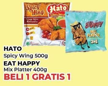 Promo Harga Hato Spicy Wings/Eat Happy Mix Platter  - Yogya