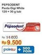 Promo Harga Pepsodent Pasta Gigi Pencegah Gigi Berlubang White 150 gr - Indomaret