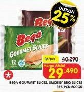 Promo Harga BEGA Gourment Slices, BBQ Slices  - Superindo