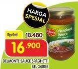Promo Harga DEL MONTE Cooking Sauce Spaghetti 330 gr - Superindo