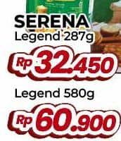 Promo Harga Serena Biskuit Legend 580 gr - Yogya