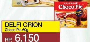 Promo Harga DELFI Orion Choco Pie 60 gr - Yogya