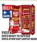 Promo Harga Fiesta Ready To Go Sausage Original 65 gr - Hypermart