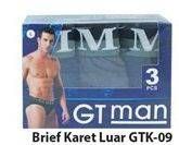 Promo Harga Gt Man Brief GTK 09 3 pcs - Hari Hari