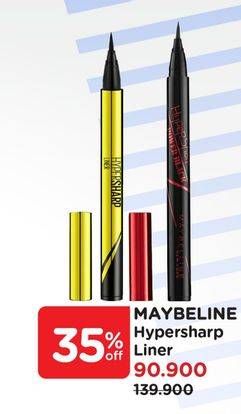 Promo Harga Maybelline Hypersharp Liner  - Watsons