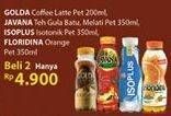 Promo Harga Golda Coffee/ Javana Teh Gula/ Isoplus / Floridina  - Alfamidi