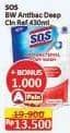 Promo Harga SOS Anti Bacterial Body Wash 430 ml - Alfamart