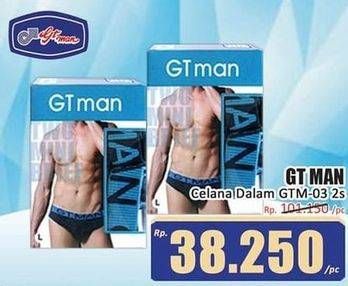 Promo Harga Gt Man Celana Dalam Pria GTM03 2 pcs - Hari Hari