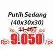 Promo Harga Kardus Lebaran Putih Sedang 40x30x30  - Hari Hari