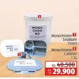 Promo Harga Technoplast Monochrome Box/Canister  - Lotte Grosir