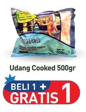 Promo Harga Udang Cooked 500 gr - Hypermart