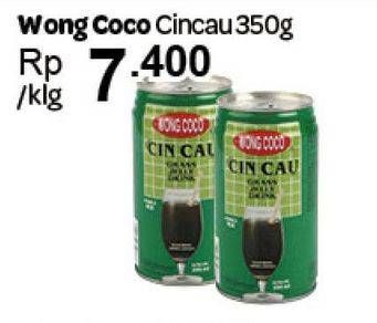Promo Harga WONG COCO Cincau 350 gr - Carrefour