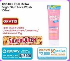 Promo Harga Emina Bright Stuff Face Wash 100 ml - Indomaret