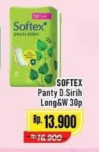 Promo Harga Softex Pantyliner Daun Sirih Longer And Wider 30 pcs - Alfamart