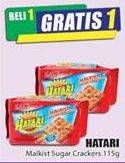Promo Harga ASIA HATARI Malkist Crackers Sugar 115 gr - Hari Hari