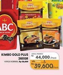 Promo Harga Kimbo Gold Plus Bratwurst 360 gr - Carrefour