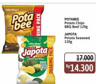 Promo Harga Potabee Snack Potato Chips/Japota Potato Chips   - Alfamidi