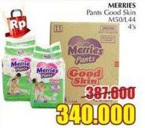 Promo Harga MERRIES Pants Good Skin M50, L44 per 4 pcs - Giant