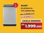 Promo Harga Sharp ES-M7000P-GG  - Yogya