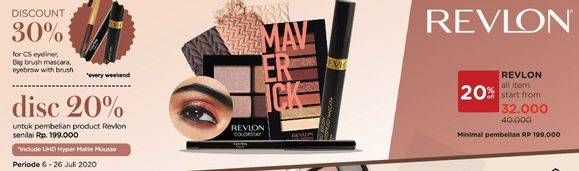 Promo Harga REVLON Cosmetic All Variants  - Watsons