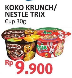 Promo Harga Nestle Koko Krunch Cereal Breakfast Combo Pack 30 gr - Alfamidi
