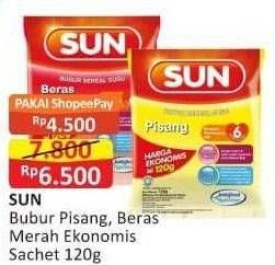 Promo Harga Sun Bubur Pisang/Beras Merah  - Alfamart