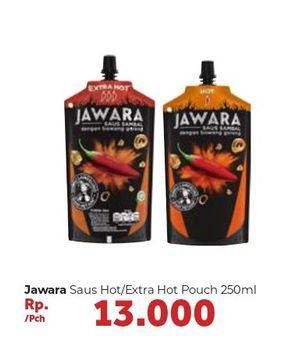 Promo Harga JAWARA Sambal Extra Hot, Hot 250 ml - Carrefour