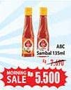 Promo Harga ABC Sambal 135 ml - Hypermart