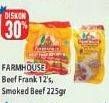 Promo Harga Beef Frank 12s / Smoked Beef 225gr  - Hypermart