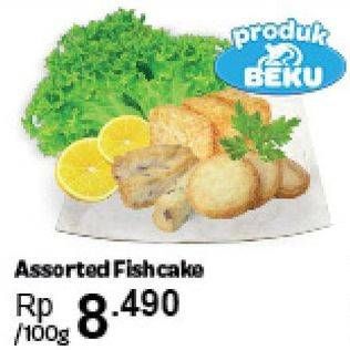 Promo Harga Assorted Fishcake per 100 gr - Carrefour