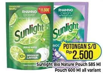 Promo Harga Sunlight Pencuci Piring All Variants 560 ml - Hypermart