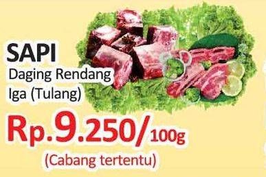 Promo Harga Daging Rendang / Iga Sapi (Tulang)  - Yogya