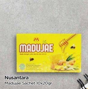 Promo Harga Madu Nusantara Madujae per 10 sachet 20 gr - TIP TOP