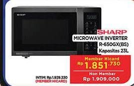 Promo Harga SHARP R-650GX (BS)  - Hypermart