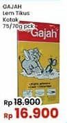 Promo Harga Cap Gajah Lem Penangkap Tikus 70 gr - Indomaret