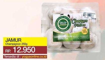 Promo Harga Jamur Champignon (Jamur Kancing) 250 gr - Yogya