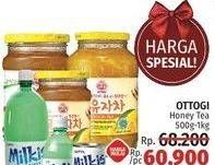 Promo Harga Ottogi Honey Tea 500 gr - LotteMart
