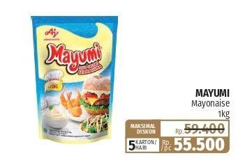 Promo Harga Mayumi Mayonnaise Original 1 kg - Lotte Grosir