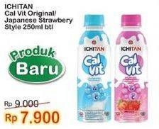Promo Harga Ichitan Cal Vit Minuman Susu Yogurt Original, Japanese Strawberry Style 250 ml - Indomaret