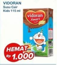 Promo Harga VIDORAN Xmart UHT 115 ml - Indomaret